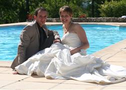 Cérémonie Mariage Brantome Dordogne Château de La Côte