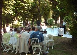 Cérémonie Mariage Brantome Dordogne Château de La Côte