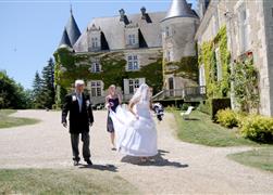 Cérémonie Mariage Brantome Dordogne Château de La Côte