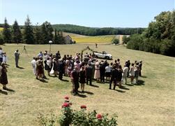 Cérémonie Mariage Brantome Dordogne Château de La Côte