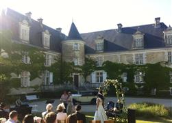 Cérémonie Mariage Brantome Dordogne Château de La Côte