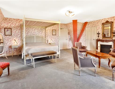 Habitacion Superior con encanto Château de La Côte Brantome Dordogne 